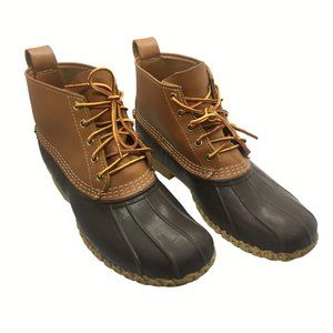 LL Bean Boots - Mens 9 - Classic 6" Brown Leather